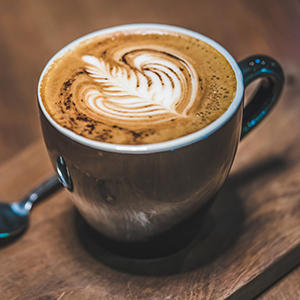 A cup of coffee mocha