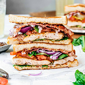 A Grilled Chicken sandwich