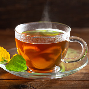 A cup of Earl Grey tea