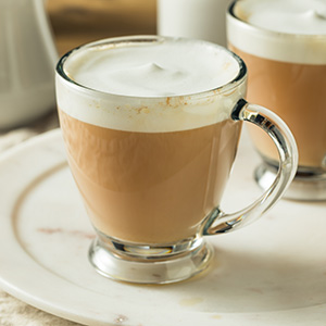A cup of London Fog tea